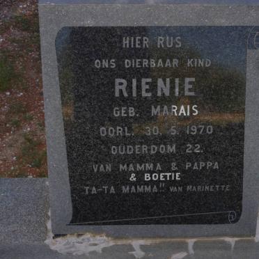 ? Rienie nee MARAIS 1948-1970