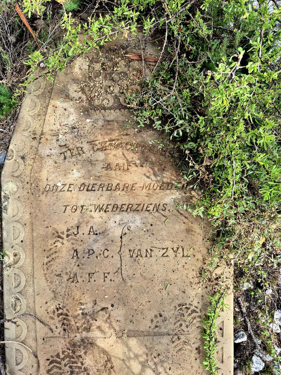 ZYL Anna P.C., van nee DU TOIT 1871-1909