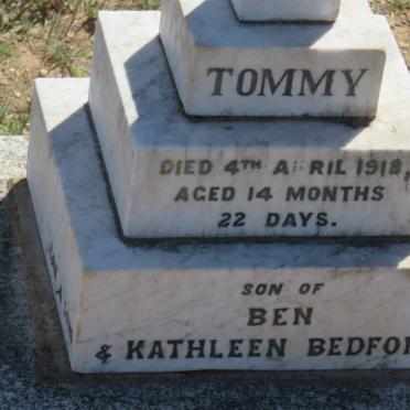 BEDFORD Tommy -1912