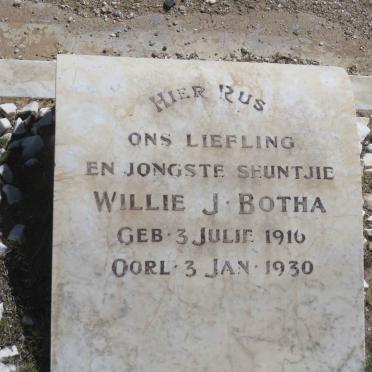 BOTHA Willie J. 1916-1930