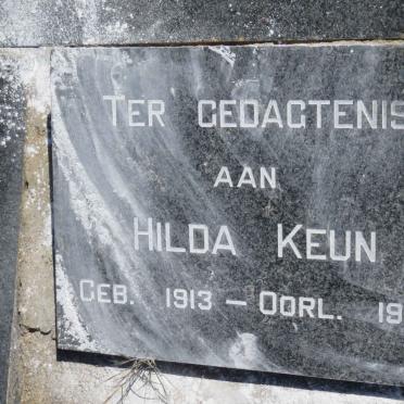 KEUN Hilda 1913-1920