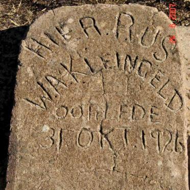 KLEINGELD W.A. -1926