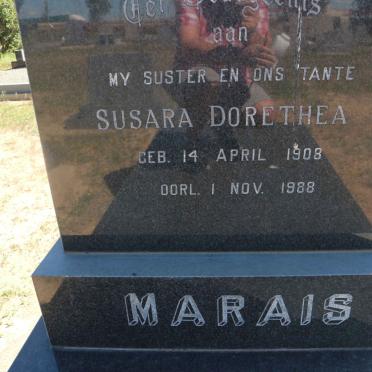 MARAIS Susara Dorethea 1908-1988