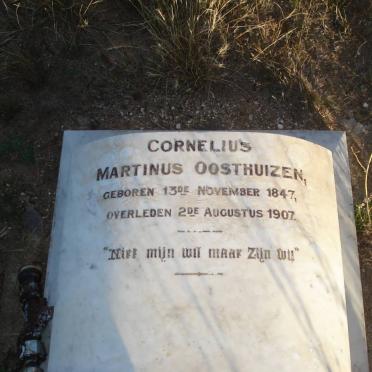 OOSTHUIZEN Cornelius Martinus 1847-1907