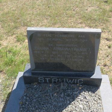 STRUWIG Johanna Adrianna 1902-1972