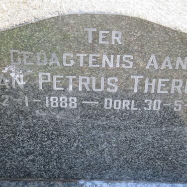 THERON Jan Petrus 1888-1960 &amp; Maria Charlotte CILLIERS 1891-1978