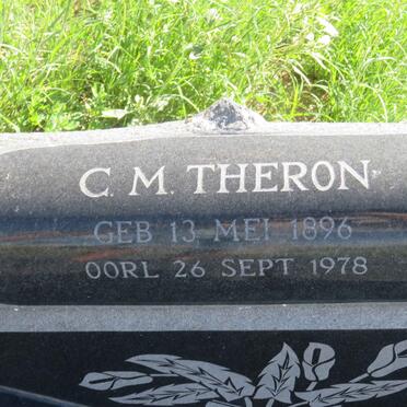 THERON Johannes Jacobus 1897- &amp; C.M. 1896-1978