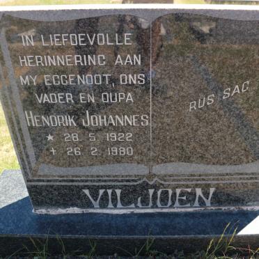 VILJOEN Hendrik Johannes 1922-1980