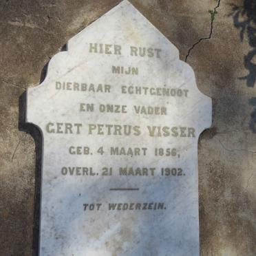 VISSER Gert Petrus 1856-1902