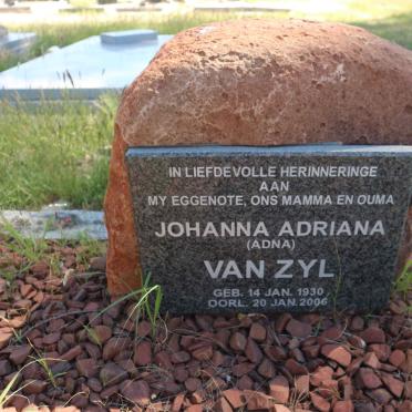 ZYL Johanna Adriana, van 1930-2006