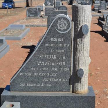 ANTWERPEN Christiaan J.A., van 1944-1964
