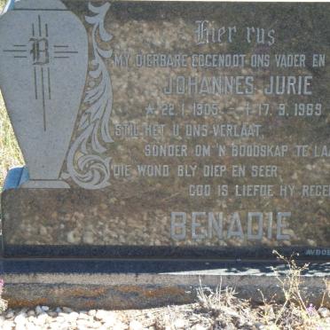BENADIE Johannes Jurie 1905-1969