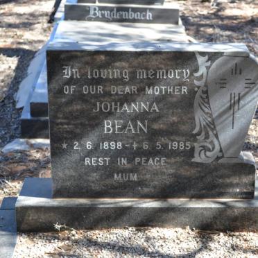 BEAN Johanna 1898-1985