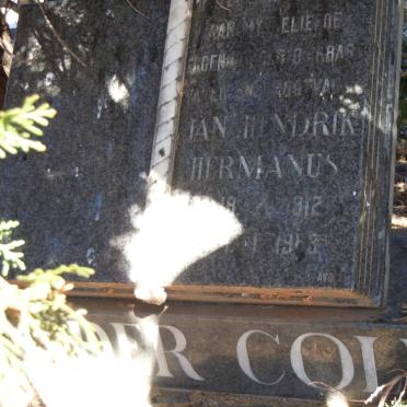 COLFF Jan Hendrik Hermanus, van der 1912-1983