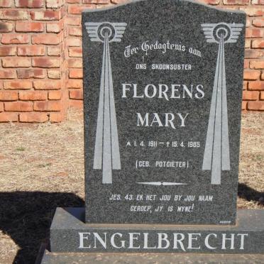 ENGELBRECHT Florens Mary nee POTGIETER 1911-1985