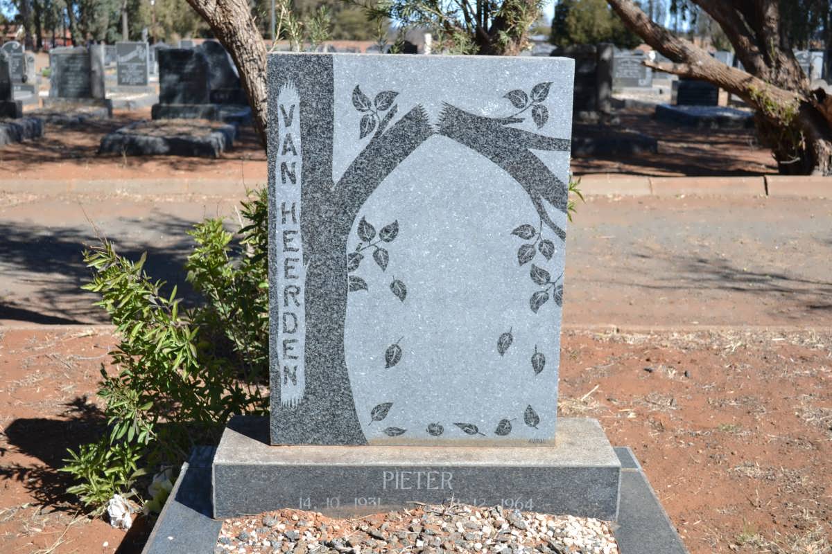 HEERDEN Pieter, van 1931-1964