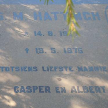 HATTINGH S.M. 1937-1975