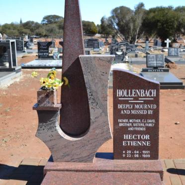 HOLLENBACH Hector Etienne 1951-1999