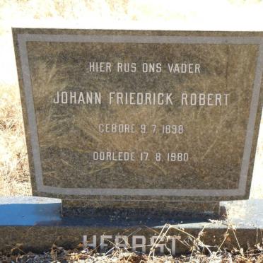 HERBST Johann Friedrick Robert 1898-1980