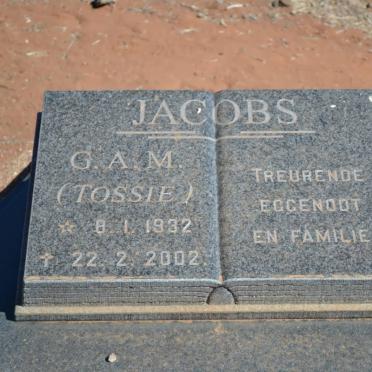 JACOBS G.A.M. 1932-2002
