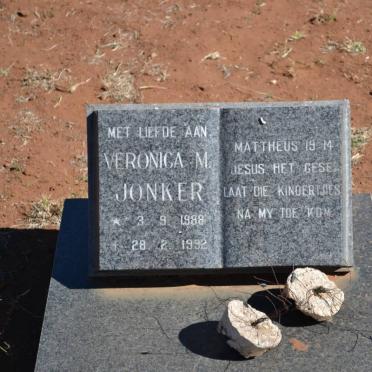 JONKER Veronica M. 1988-1992