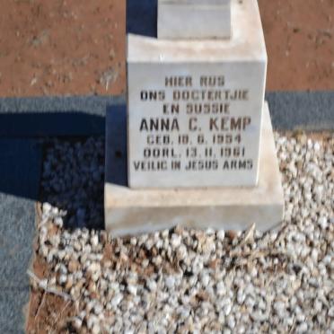 KEMP Anna C. 1954-1961