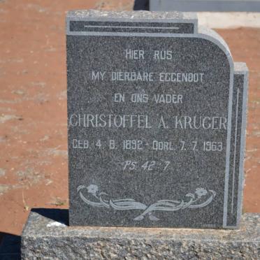 KRUGER Christoffel A. 1892-1963