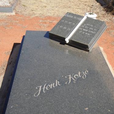 KOTZE Hendrik Petrus 1964-1982