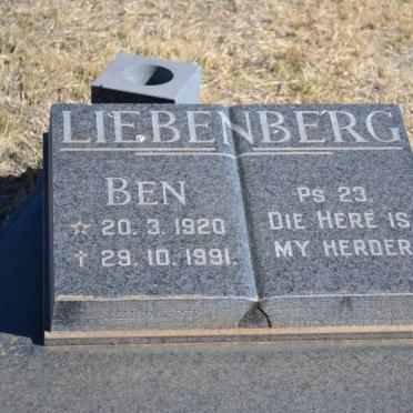 LIEBENBERG Ben 1920-1991