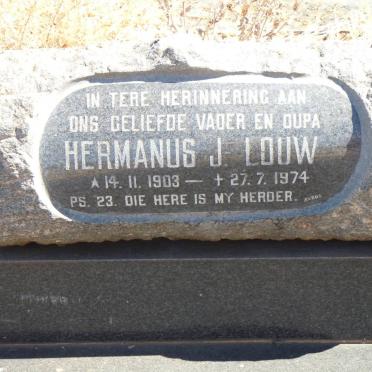 LOUW Hermanus J. 1903-1974