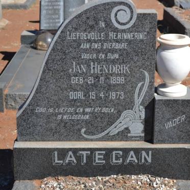 LATEGAN Jan Hendrik 1899-1973