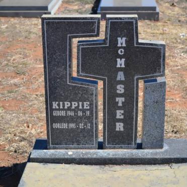 McMASTER Kippie 1946-1995