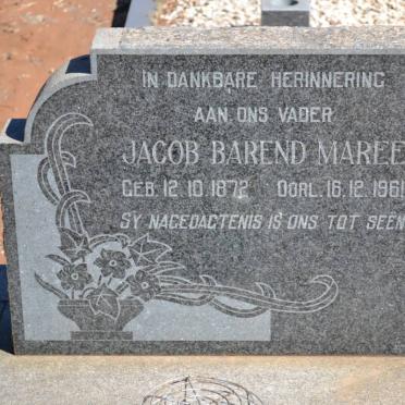MAREE Jacob Barend 1872-1961