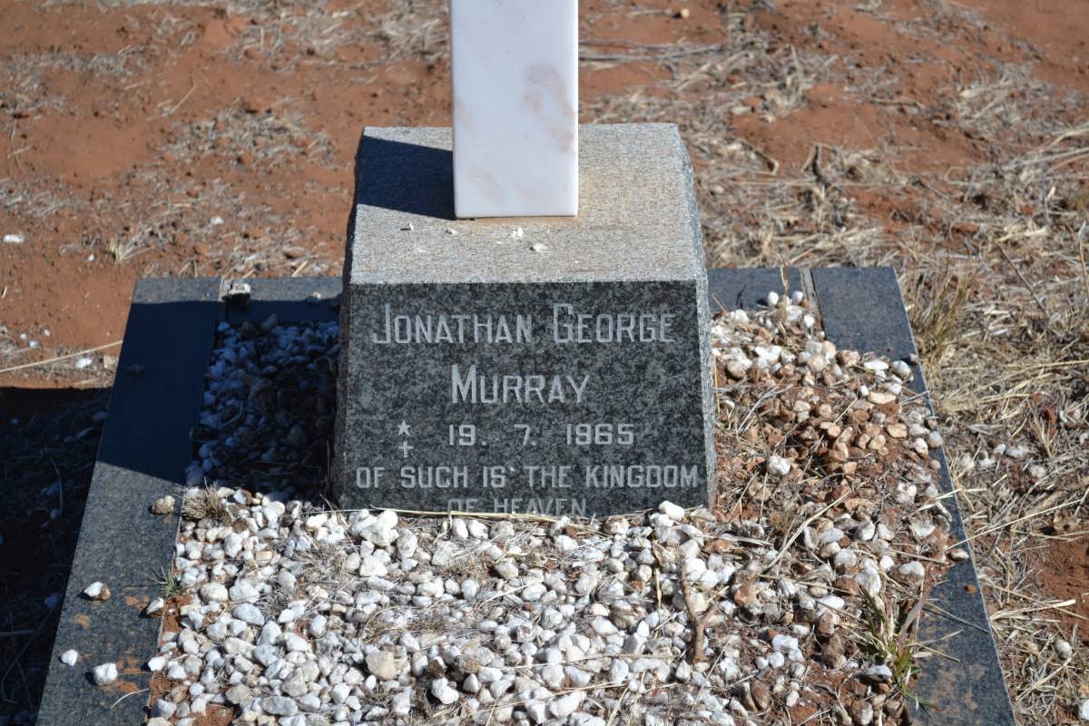 MURRAY Jonathan George 1965-1965