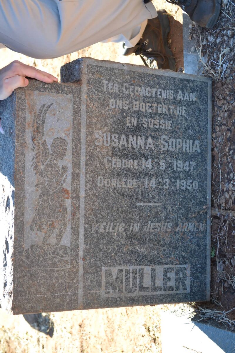 MULLER Susanna Sophia 1947-1950