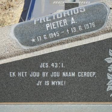 PRETORIUS Pieter A. 1945-1976