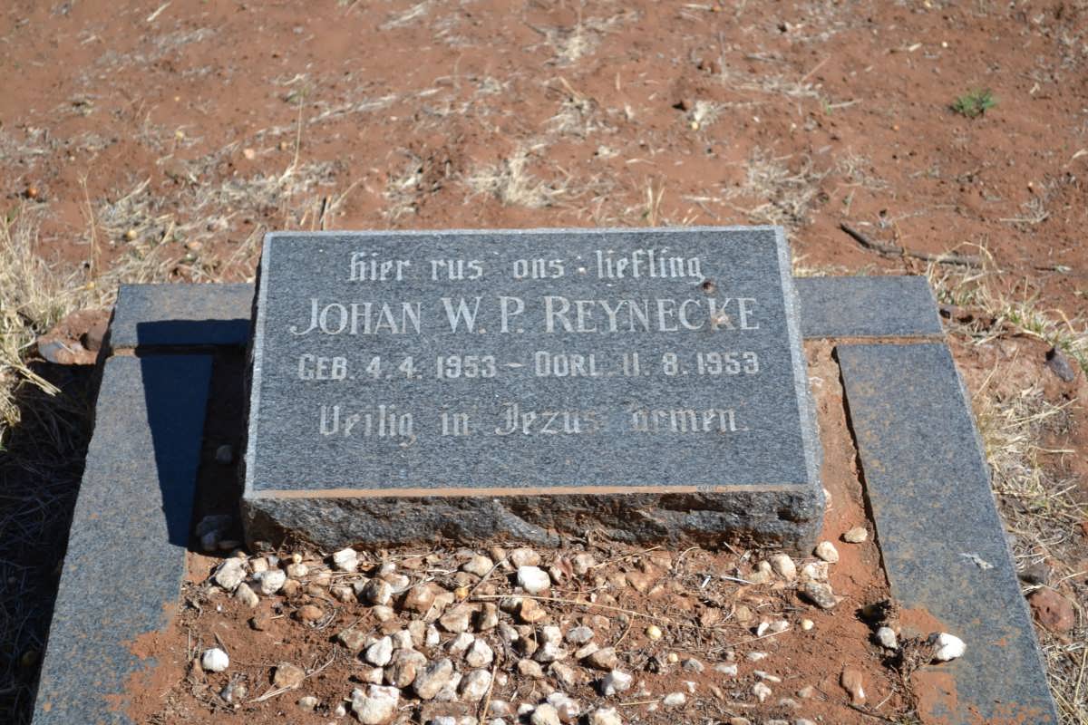 REYNECKE Johan W. P. 1953-1953