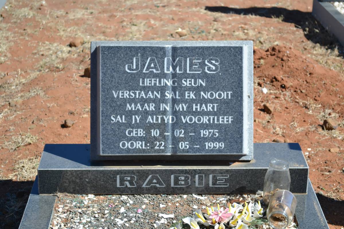 RABIE James 1975-1999