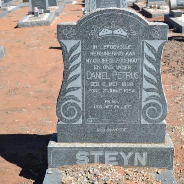 STEYN Daniel Petrus 1898-1954