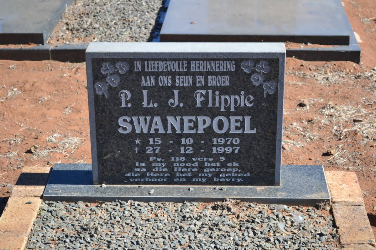 SWANEPOEL P.L.J. 1970-1997