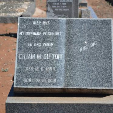 TOIT Giliam M., du 1894-1958