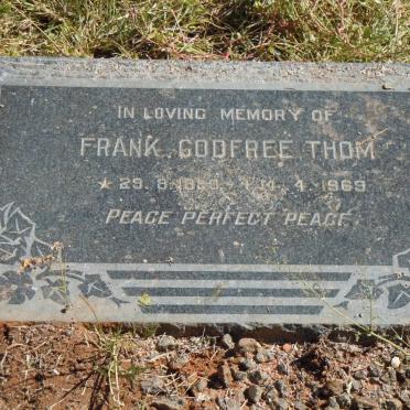 THOM Frank Godfree 1889-1969
