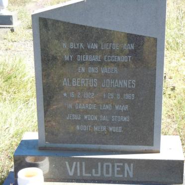 VILJOEN Albertus Johannes 1922-1969