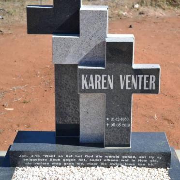 VENTER Karen 1960-2010