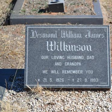 WILKINSON Desmond William James 1926-1993