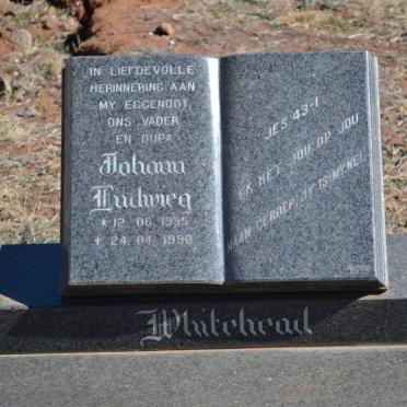 WHITEHEAD Johann Ludwieg 1935-1990 &amp; Catharina Magdalena LOOTS 1938-2010