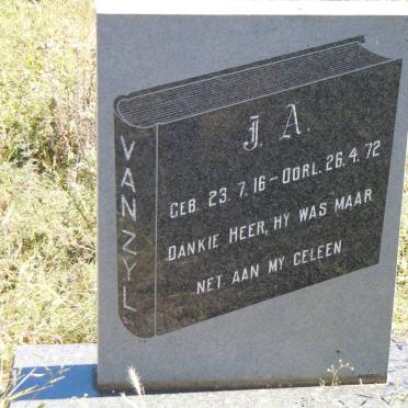 ZYL J.A.,van 1916-1972