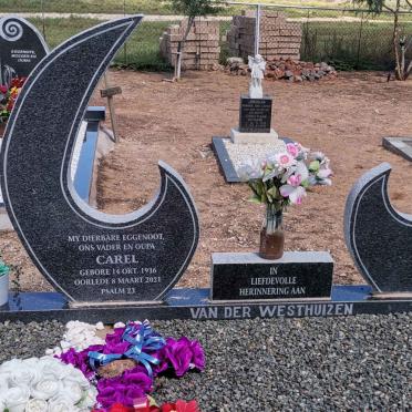 WESTHUIZEN Carel, van der 1936-2021