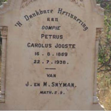 Northern Cape, HAY district, Koodooskloof 96, Koedoeskloof, farm cemetery