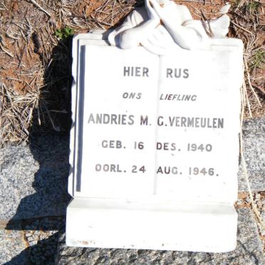 VERMEULEN Andries M.G. 1940-1946